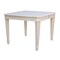 International Concepts Rectangle Tuscany Butterfly Leaf Dining Table, Unfinished, 60 W, 40 L, 30 in H, Wood, Unfinished K-4040XBT-60B - alternate 4